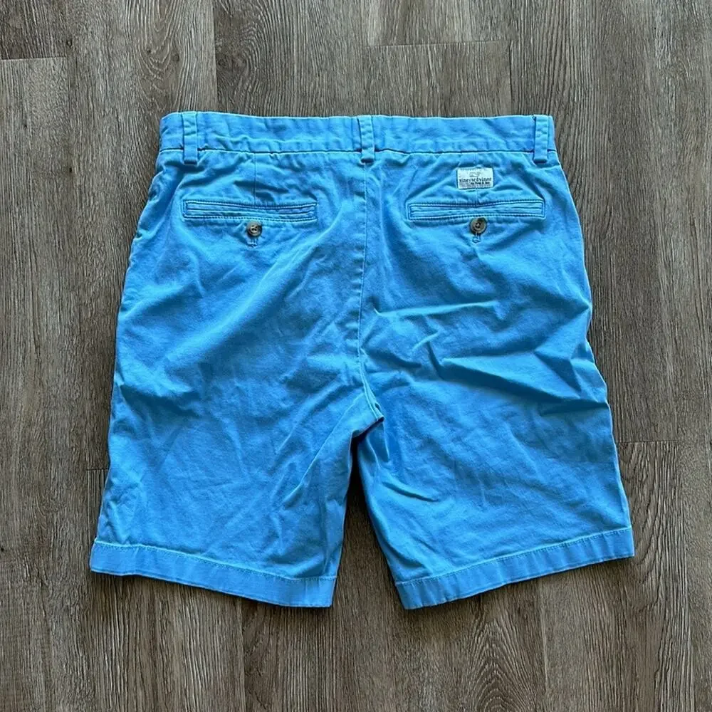 Vineyard Vines Breaker Shorts Light Blue Size 30 Preppy Classic‎